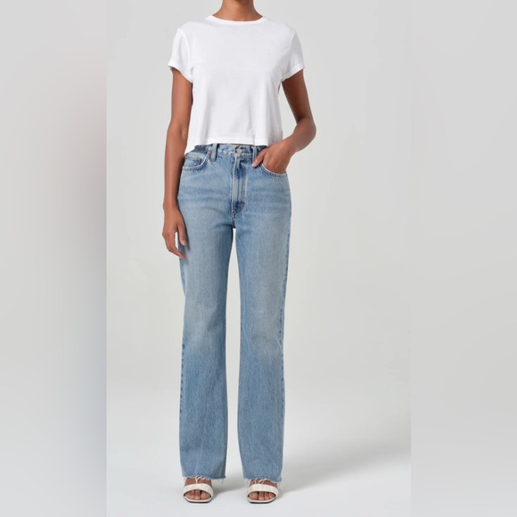 Agolde Denim - AGOLDE Lana Jean 26 Organic Cotton Straight